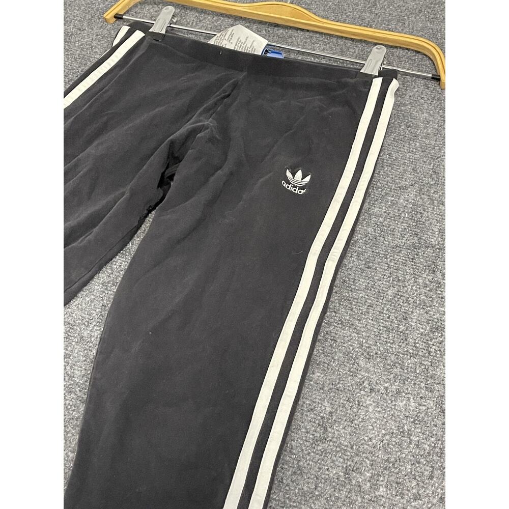 Adidas Leggings Women’s Small S Black Gym Pants Stretch Yoga Fitness N142 - Picture 2 of 7